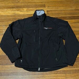 Prairie Mountain Men's “Yosemite” Black Softshell Jacket, Small